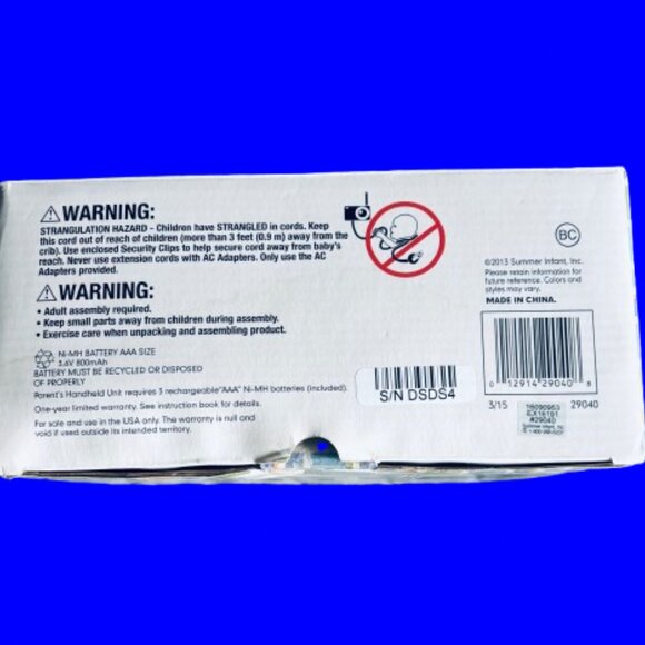 Summer Clear Sight Digital Color Video Monitor Brand New Open Box - Picture 4 of 4